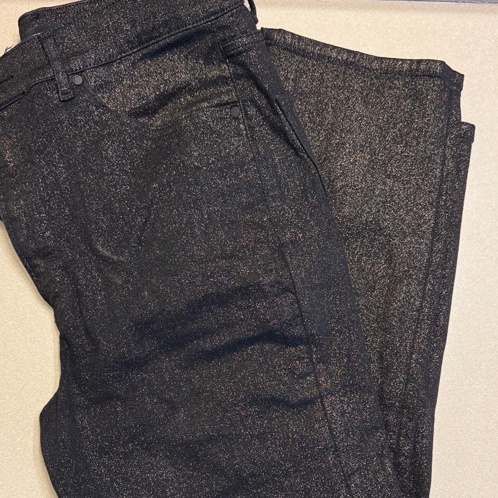 Express Sparkly Black Pants